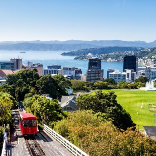 Rode tram in Wellington