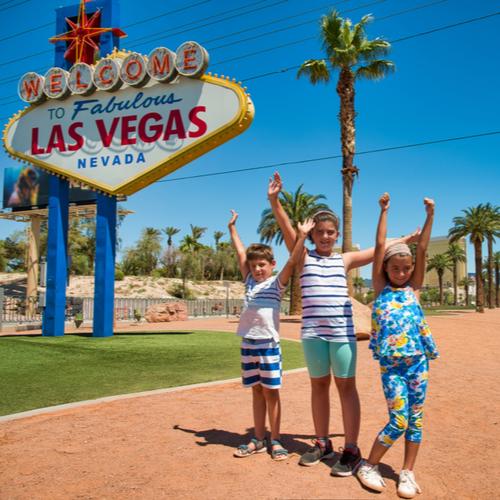 Welkomstbord Las Vegas