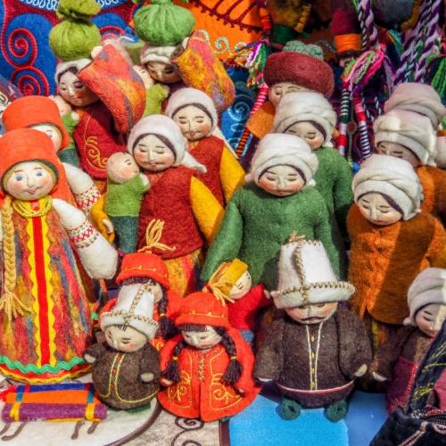 Vilten souveniers in Almaty