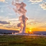 Old Faithful geiser, Yellowstone Nationaal Park