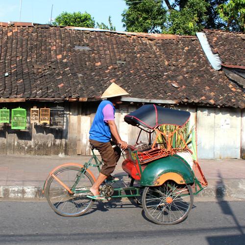 Fietstaxi, Jogjakarta