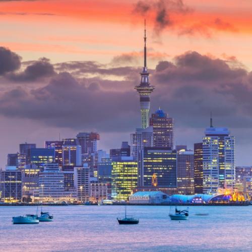 Stadsbeeld van Auckland