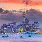 Stadsbeeld van Auckland