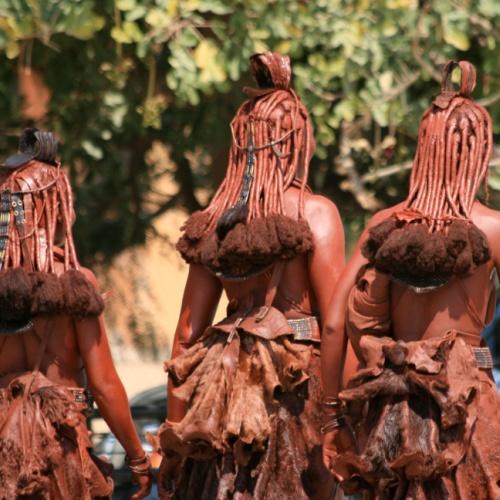 Himba vrouwen