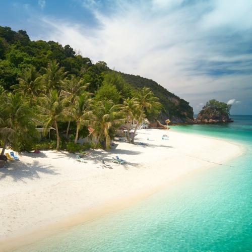 Rawa Island, strand