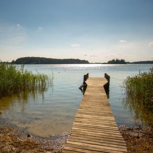 Het meer in Maribo
