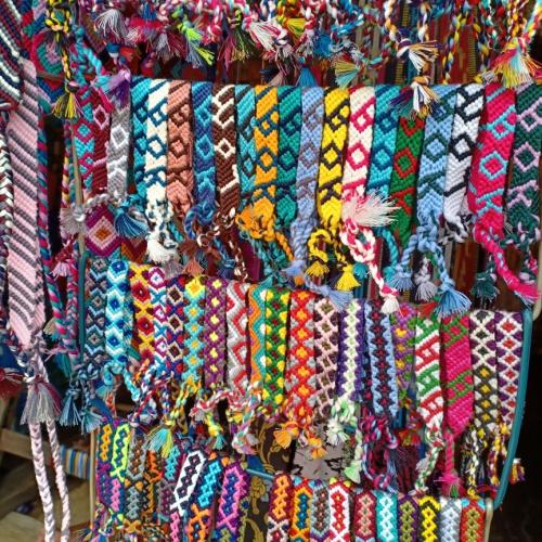 Traditioneel geweven souvenirs, Lombok