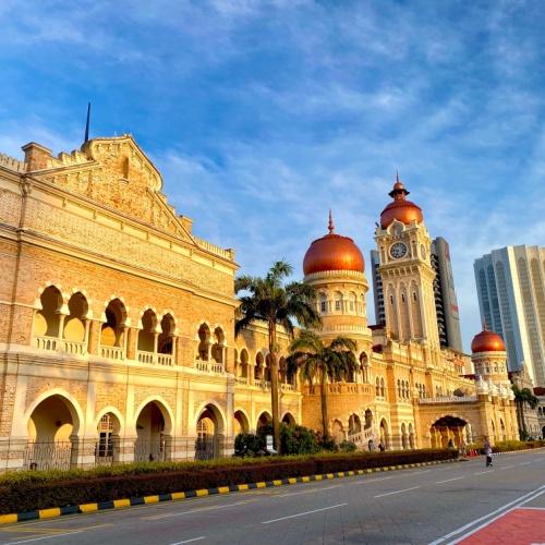Sultan Abdul Samad in Kuala Lumpur