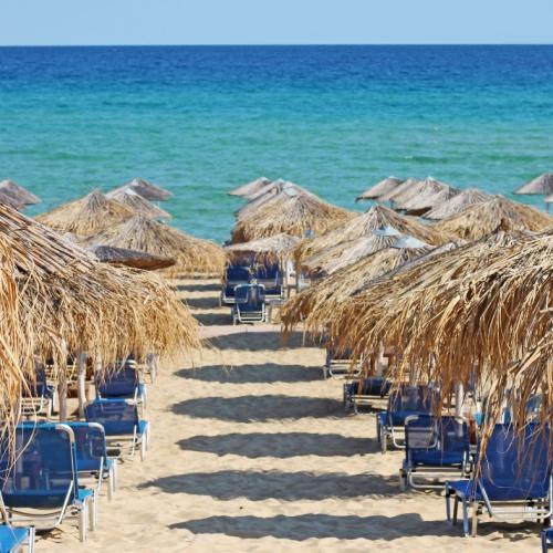 Kavala, strand