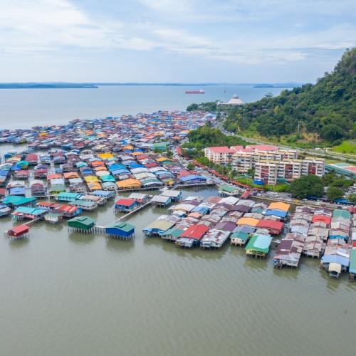 Drijvend dorp Sandakan