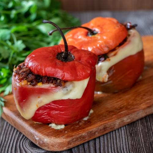 Arequipa's traditionele gerecht Rocoto Relleno