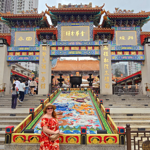 NRV reiziger in Hong Kong