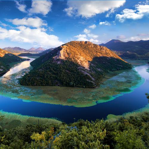 Omgeving van Meer van Skadar