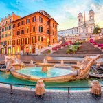 Spaanse Trappen in Rome