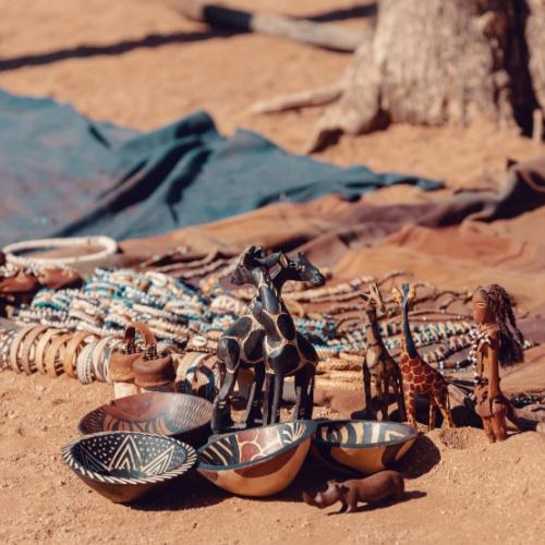Traditionele souveniers Himba