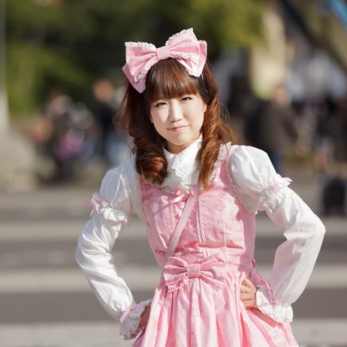 Harajuku meisje in Tokyo