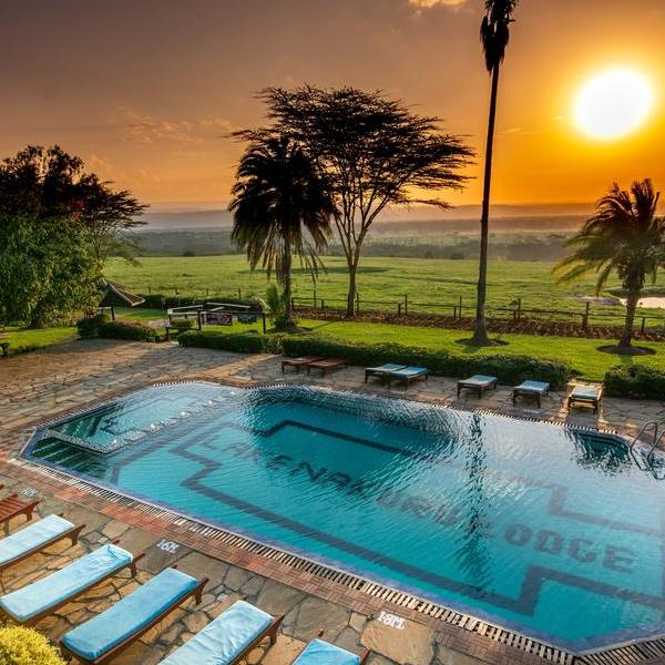 Lake Nakuru Lodge, zwembad