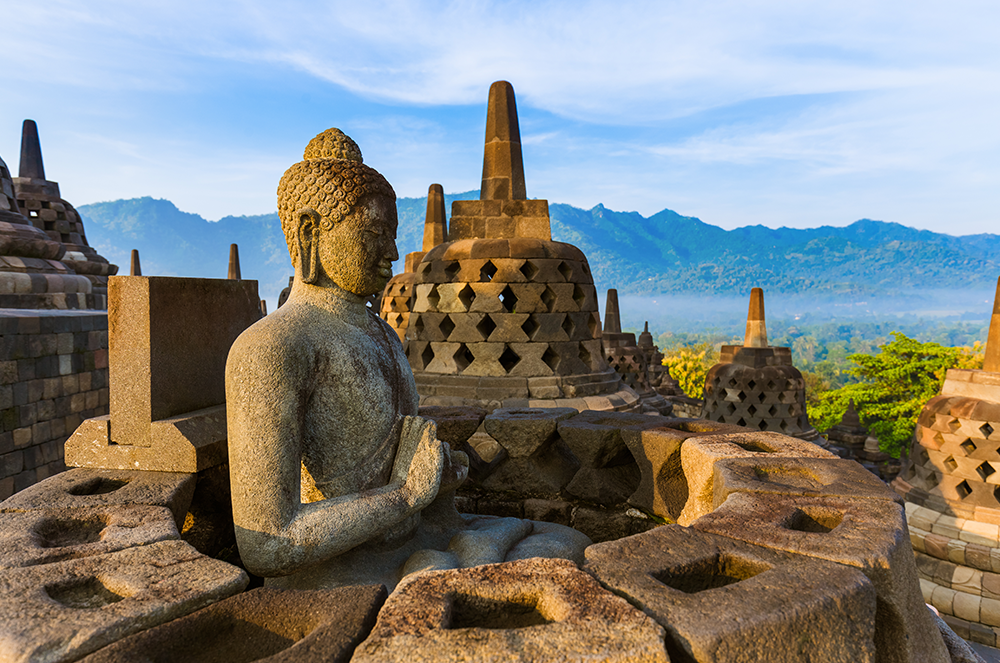 Borobudur op Java