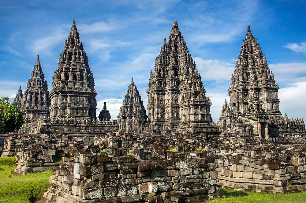 Prambanan tempels op Java