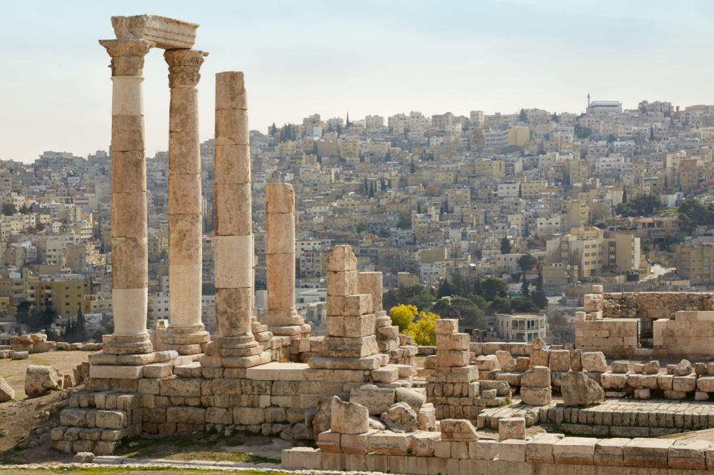 Hercules Tempel Amman Jordanië