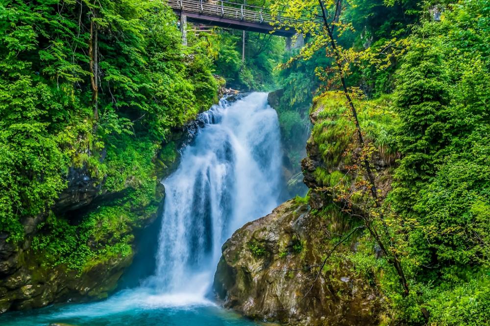 Vintgar Gorge kloof, Slovenië