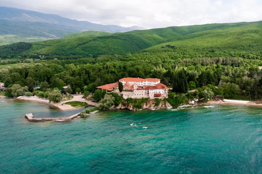 Noord-Macedonië, het Sveti Naum klooster