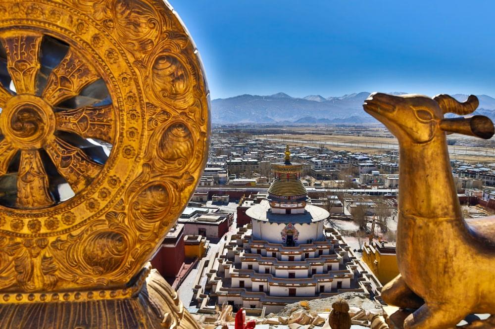 Gyantse Dharma Wheel