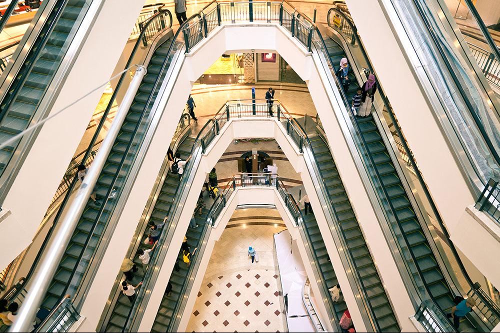 Maleisië kent ook veel shopping malls