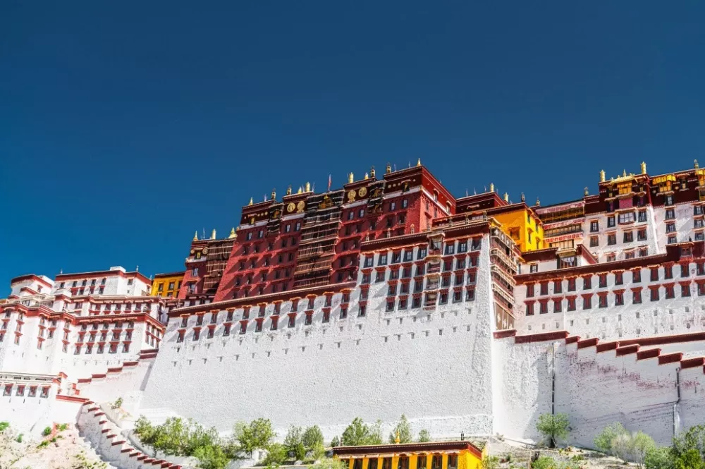 Het Potala Paleis in Tibet bij Groepsreis China & Tibet