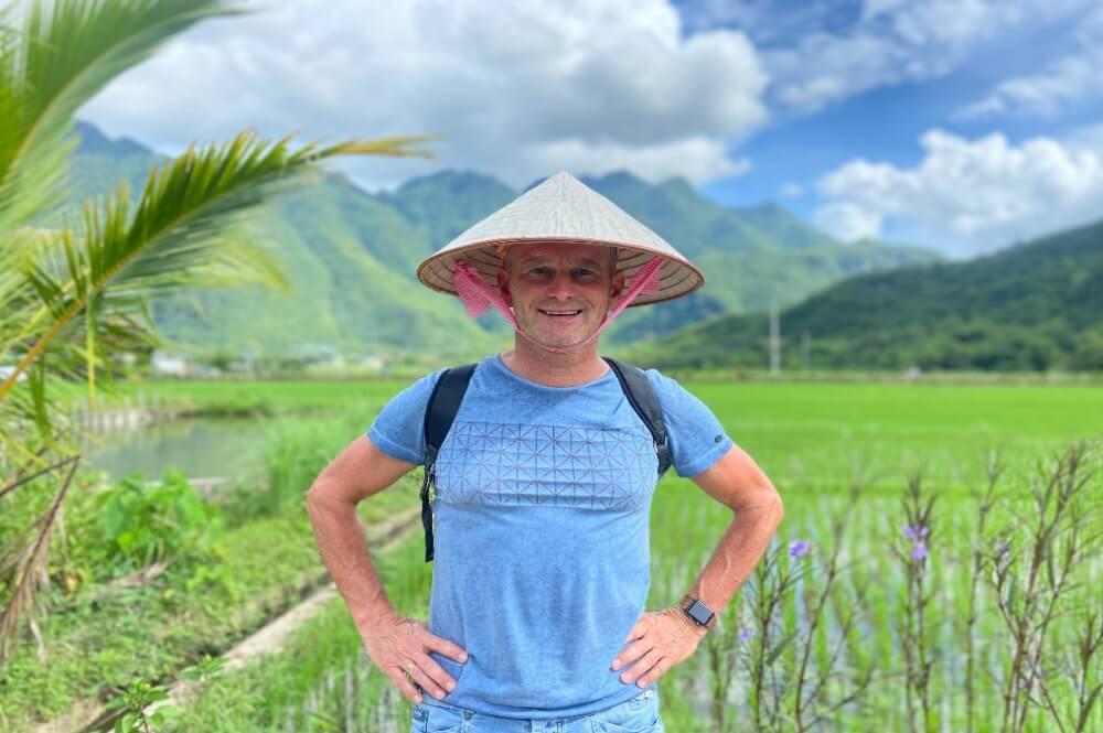 NRV Reizigersfoto Vietnam rijstvelden