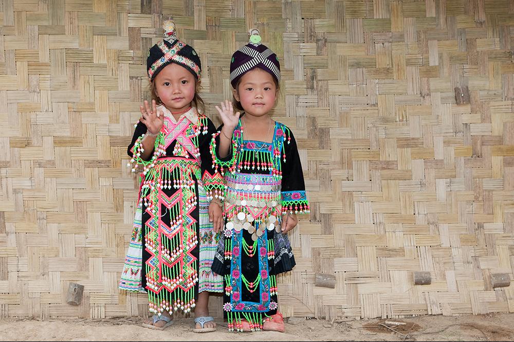 Lokale bevolking in Vieng Phoukha