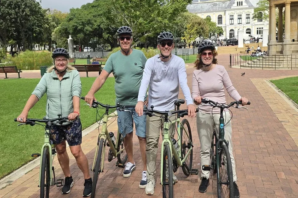 Fietstocht Kaapstad tijdens de individuele rondreis Adembenemend Zuid-Afrika