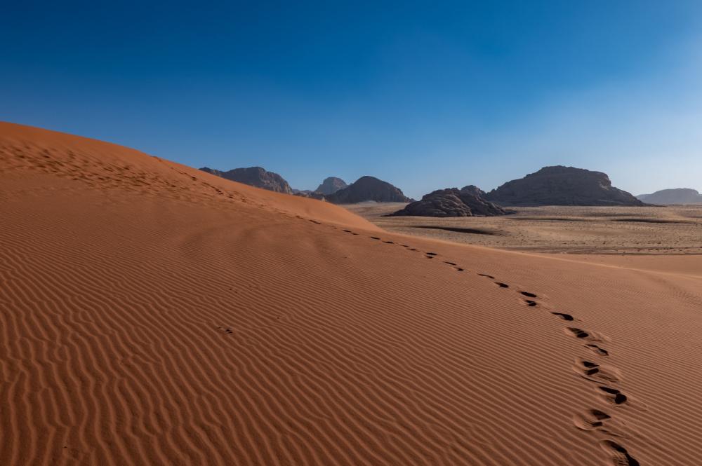 Wadi Rum Woestijn Jordanië