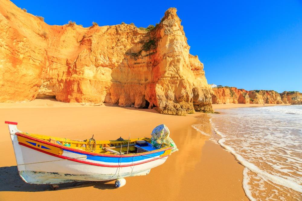 Praia da Rocha in Portimao