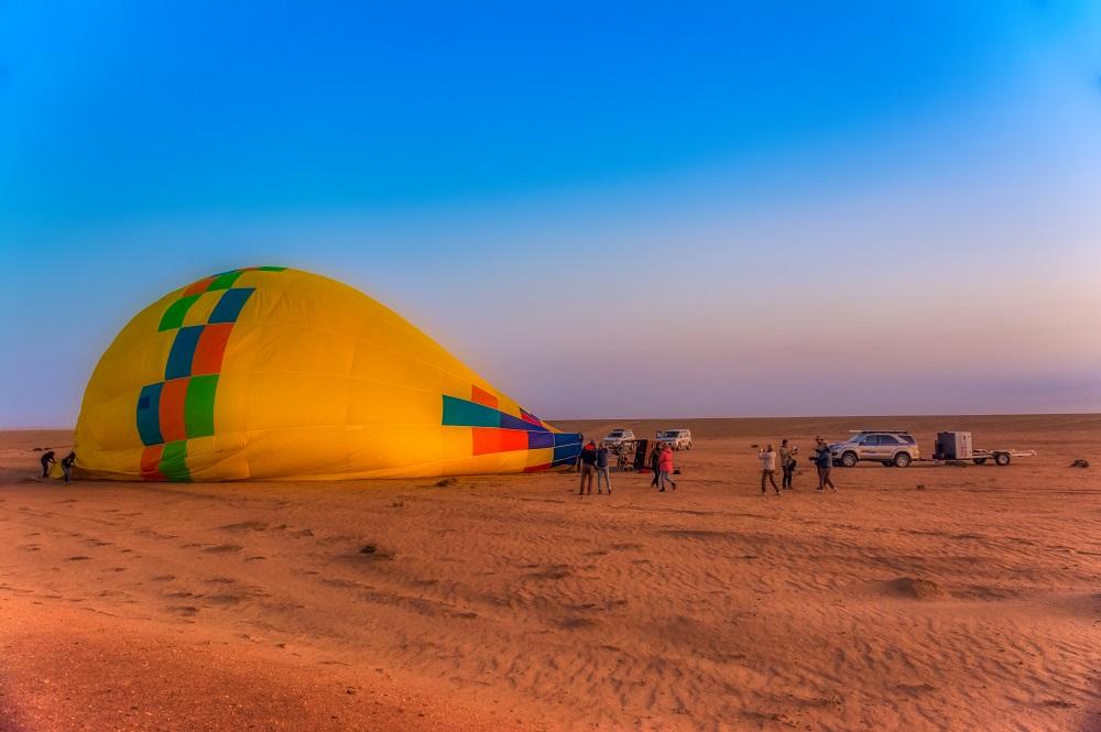 Ballonvaart Namibië 