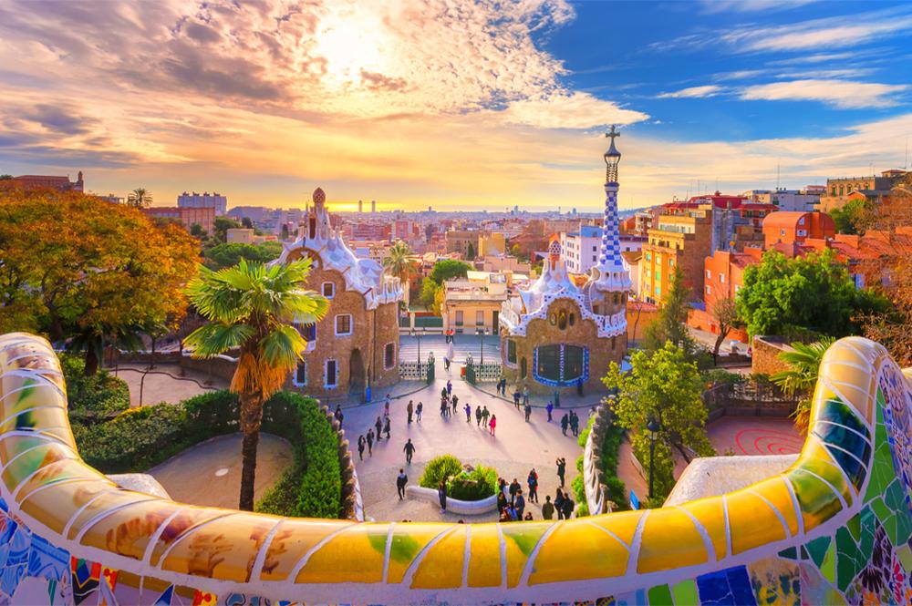 Park Güell Barcelona Spanje