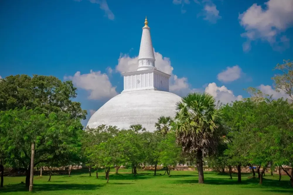 De pagoda Ruwanweli Seya