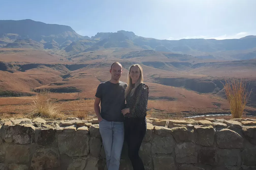NRV Jantine Bleekveld bij Drakensbergen
