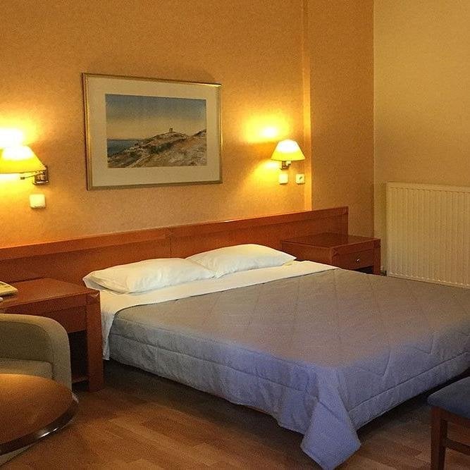 Hermes Hotel slaapkamer