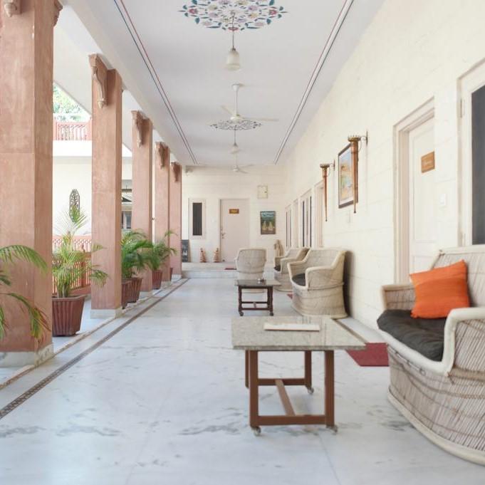 Suryaa Villa Jaipur, veranda
