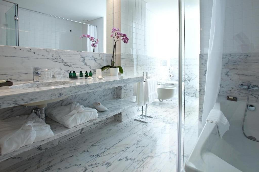 Hotel Santa Maria, badkamer