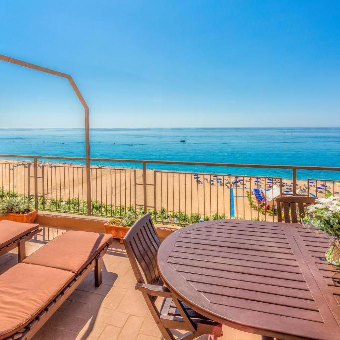 Hotel Espanya Calella uitzicht