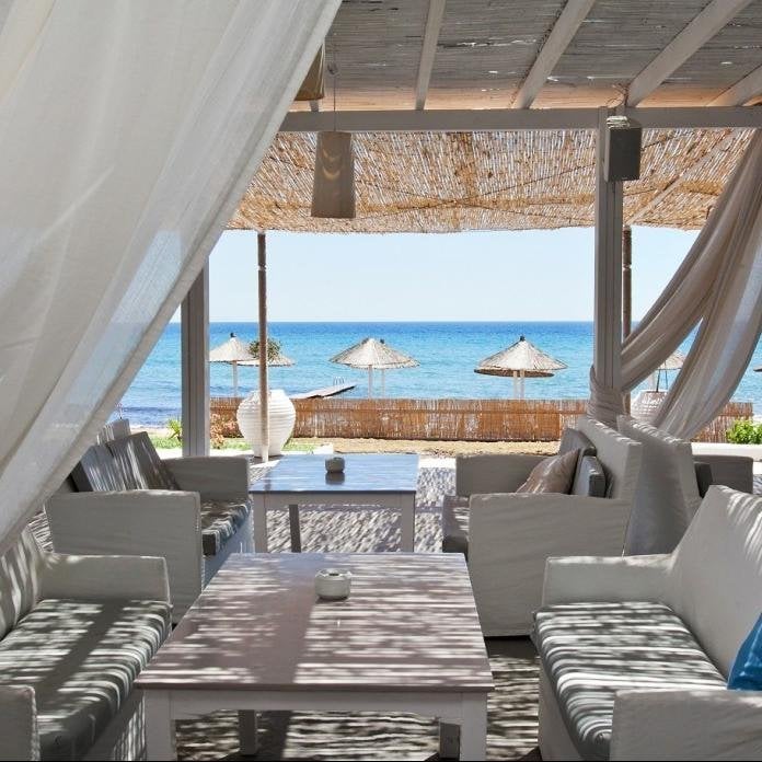 Tinos beach restaurant Ammos