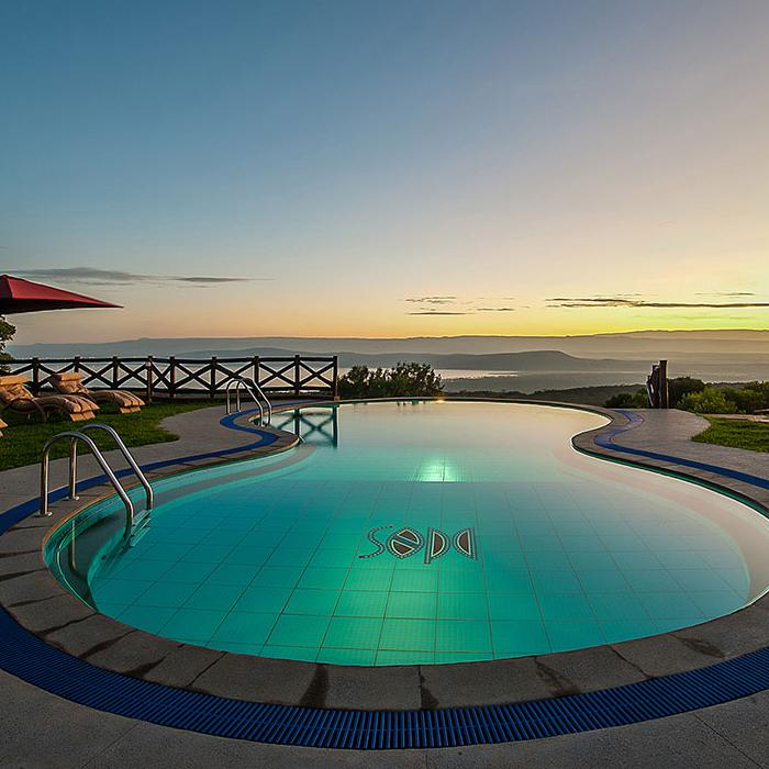 Lake Nakuru Sopa Lodge, zwembad