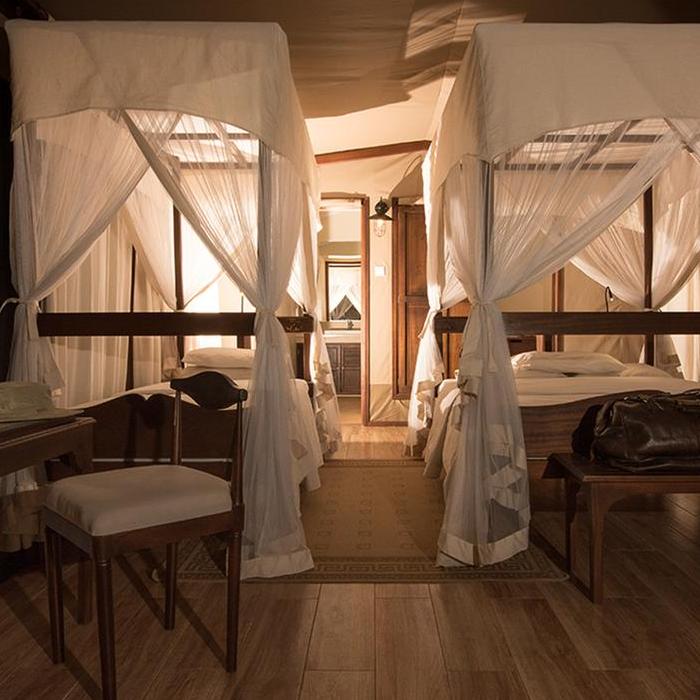 Fig Tree Camp, kamer