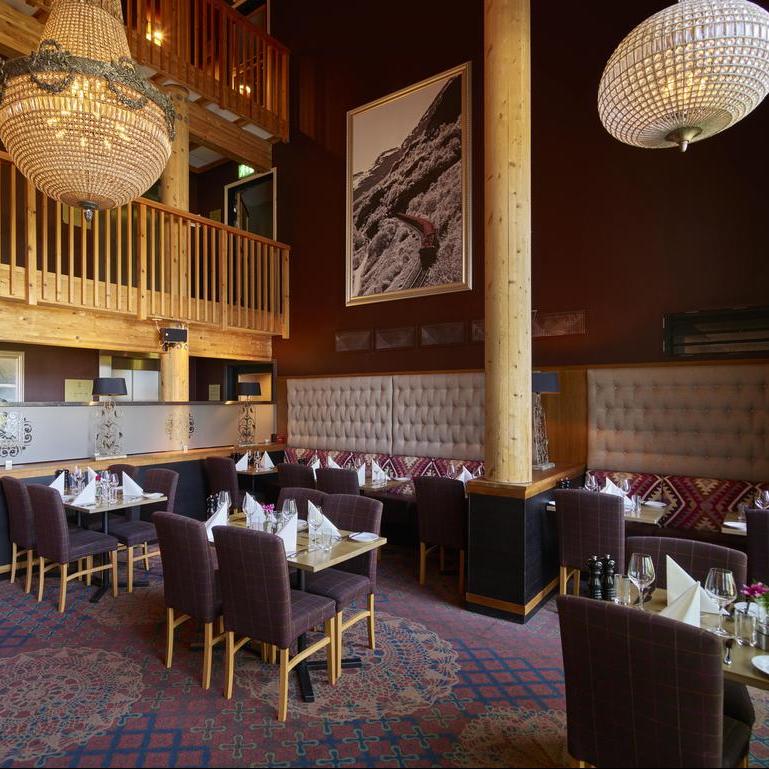  Fretheim Hotel, ontbijtzaal