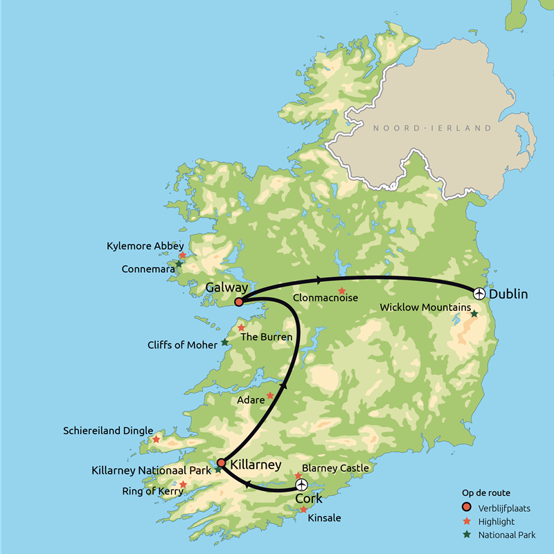 Hoogtepunten van Zuidwest-Ierland