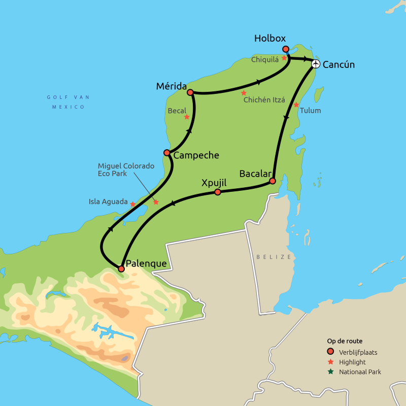 Hoogtepunten van Yucatán incl. Holbox
