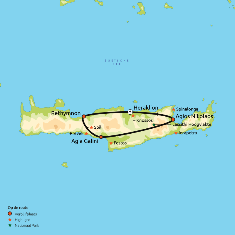 Kleurrijk Kreta