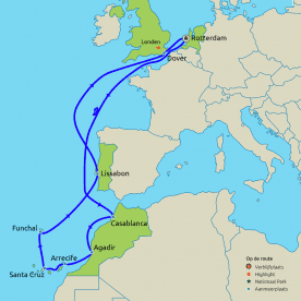 Cruise Marokko, Portugal en de Canarische Eilanden (2027)